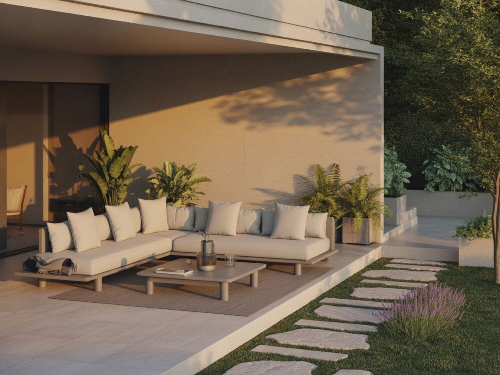 Deski kompozytowe na betonie