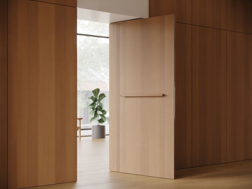 Jasne panele i drzwi