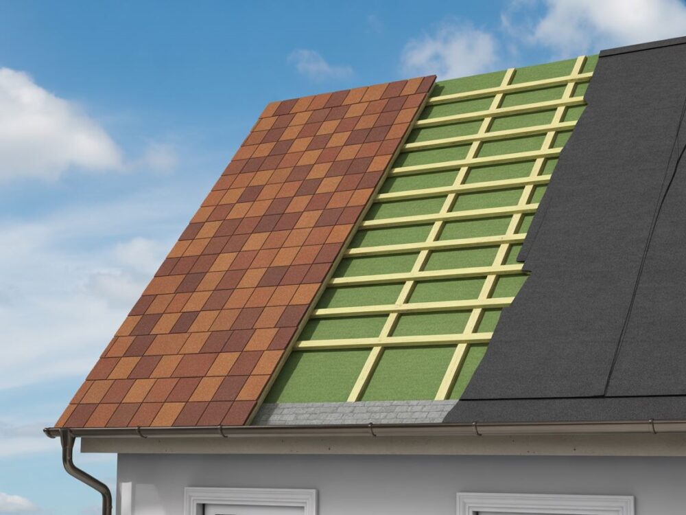 Obróbki blacharskie przy kominie