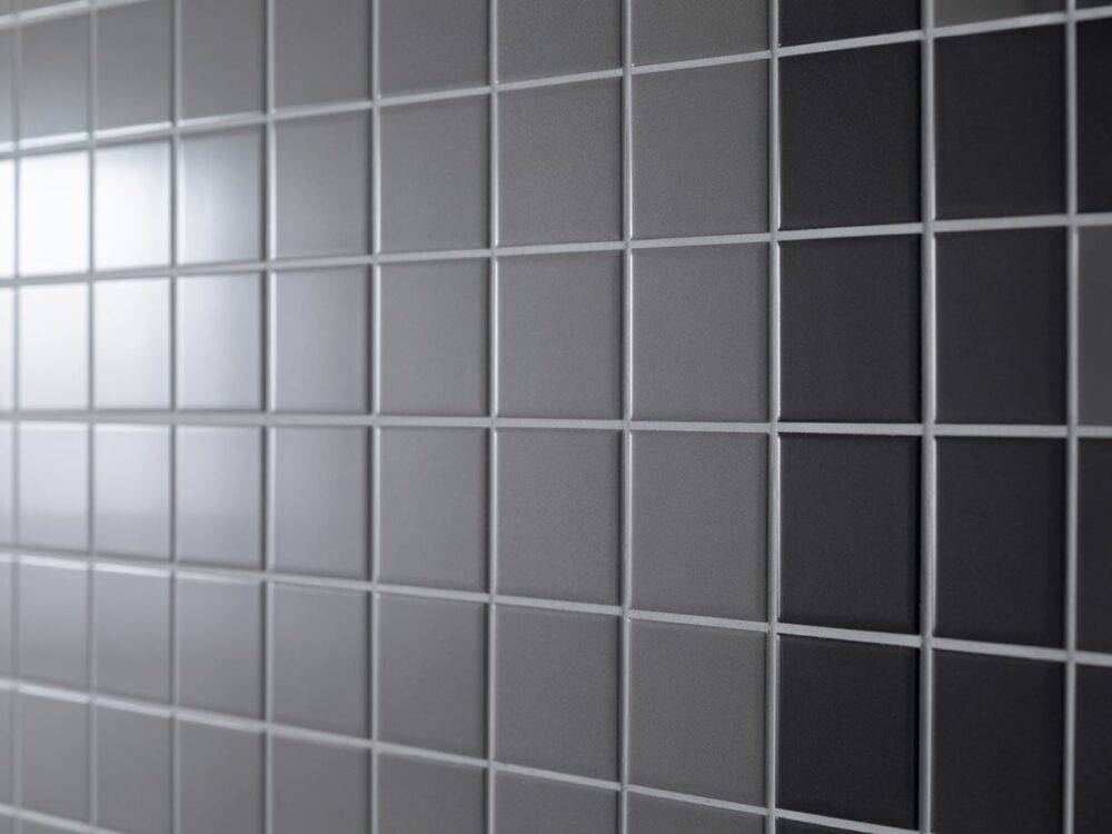 Szczeliny płytek z fugą