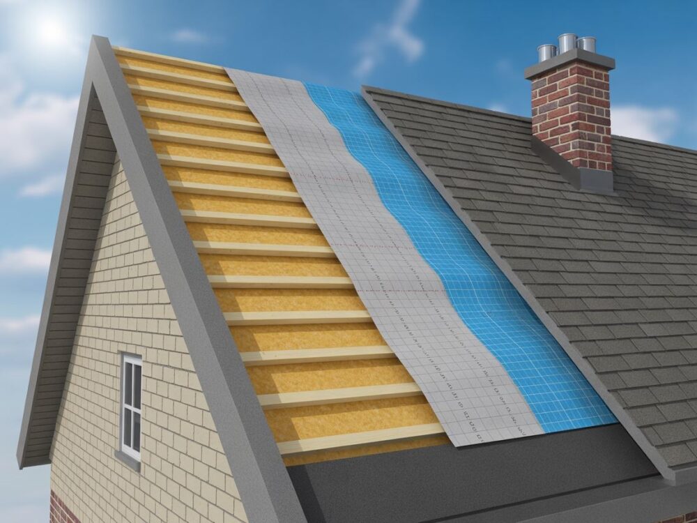 Warstwy dachugont podkład poszycie