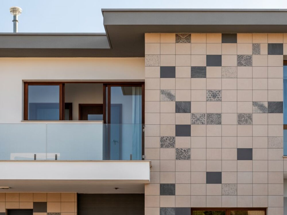 beton architektoniczny na fasadzie