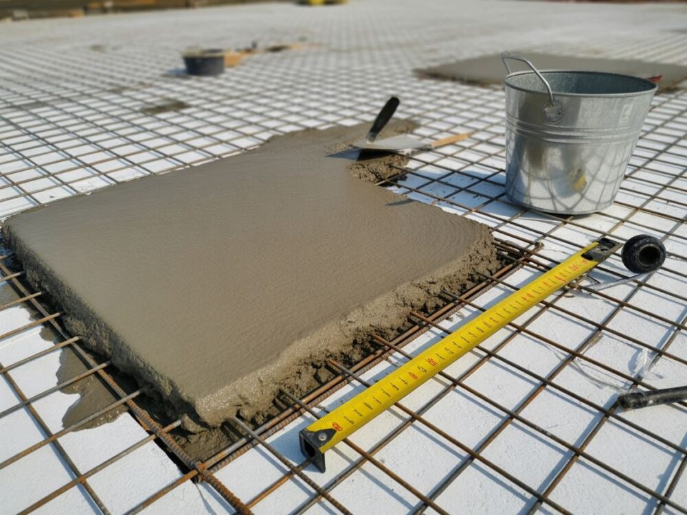 betonowa kratka trawa