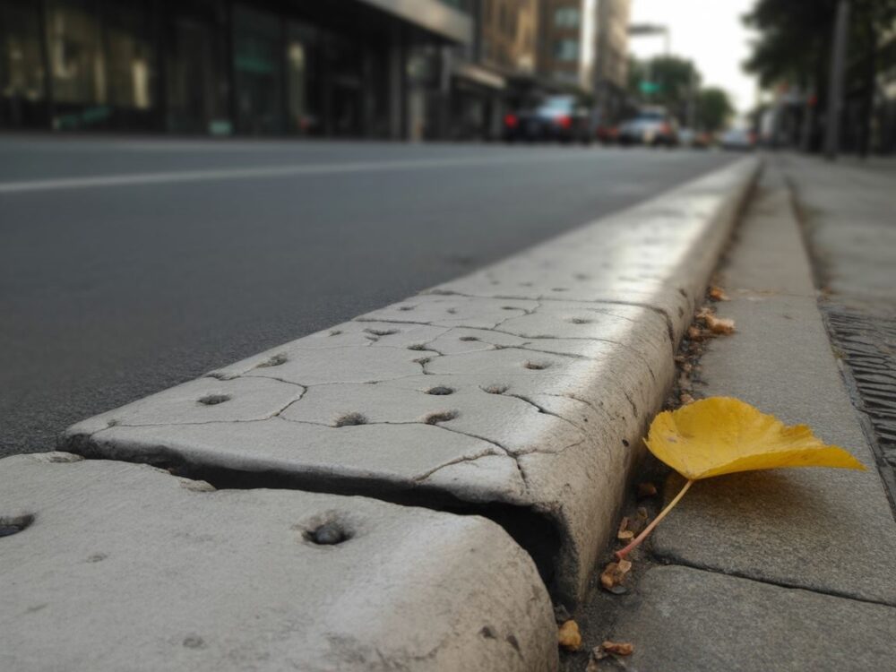 betonowy krawężnik 15x30x100