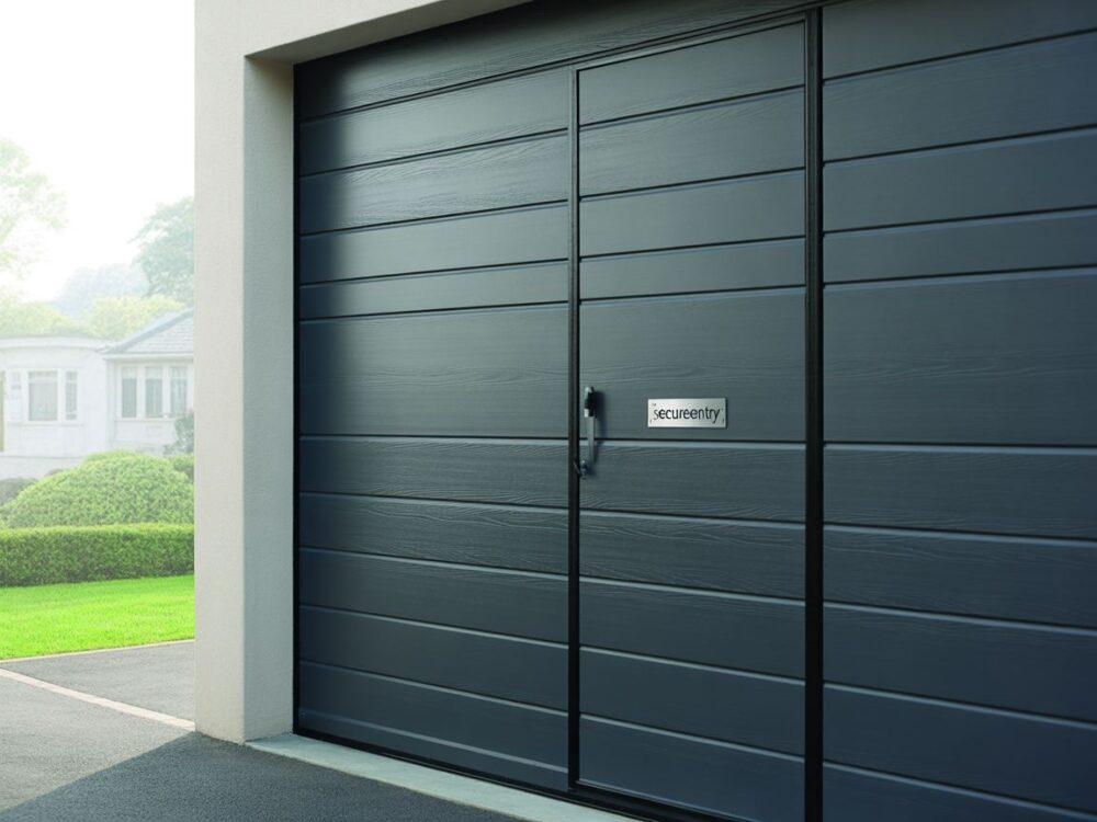 brama segmentowa z furtką