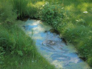 ciek wodny na działce