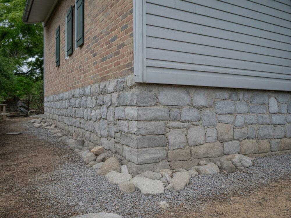 cokół z kamienia granitowego