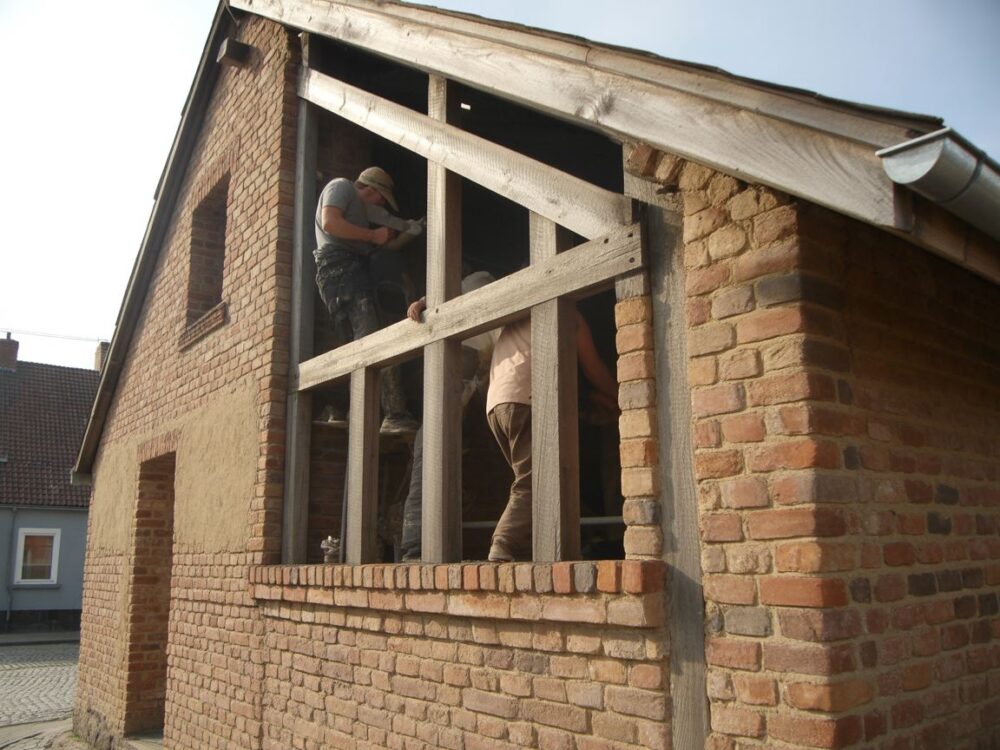 detale konstrukcji ściany