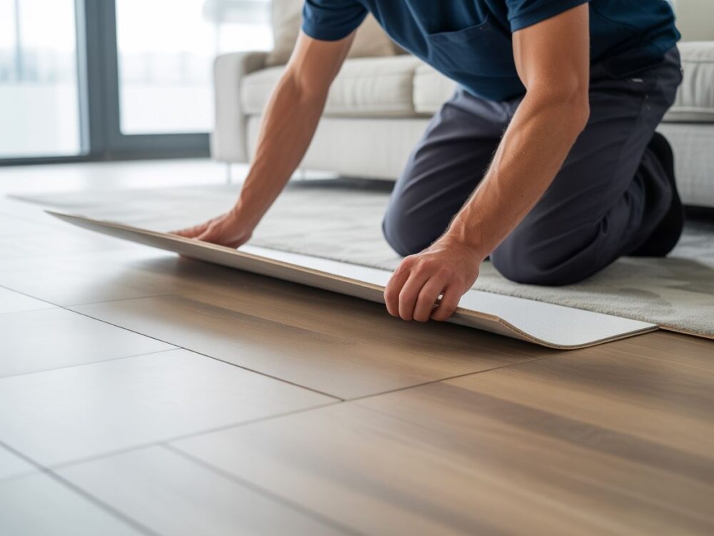 folia paroizolacyjna pod LVT