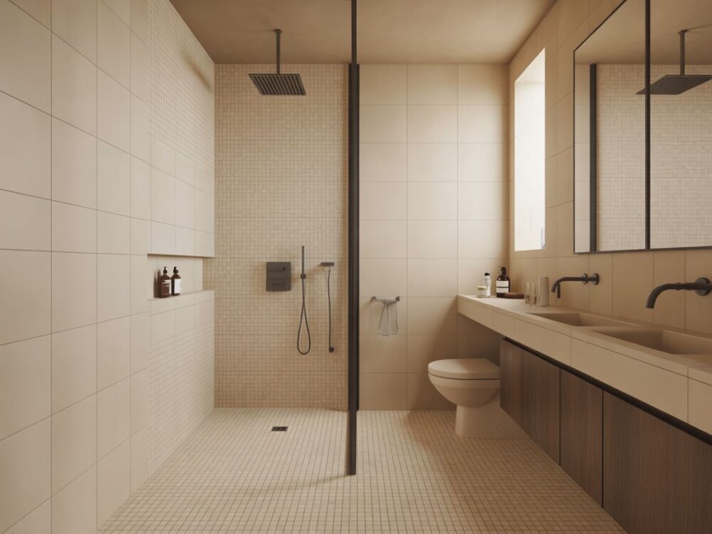 mała łazienka nowoczesna