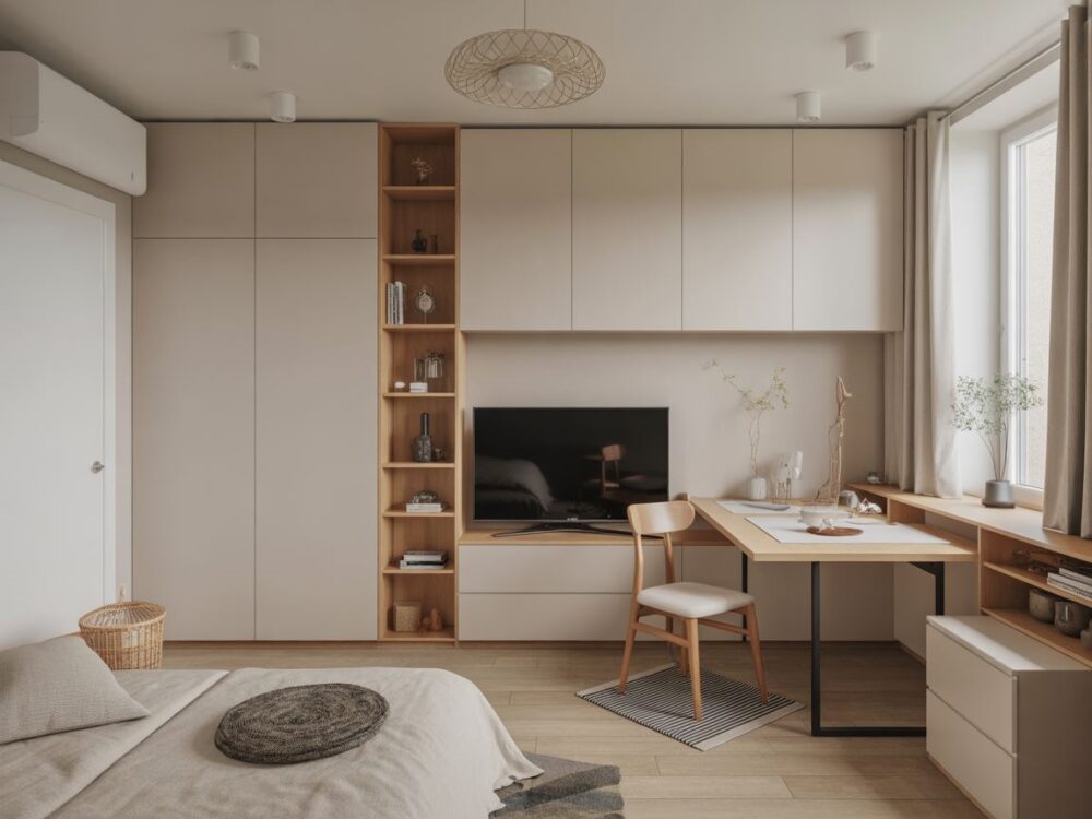 małe mieszkanie 40 m aranżacja