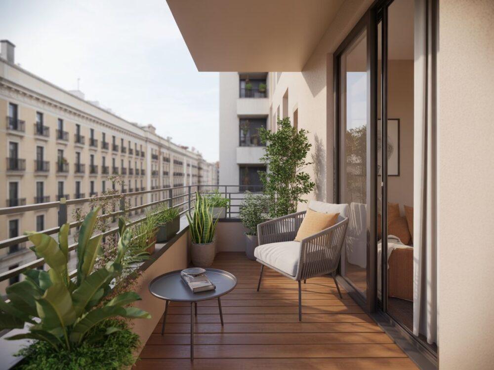 meble składane na balkon