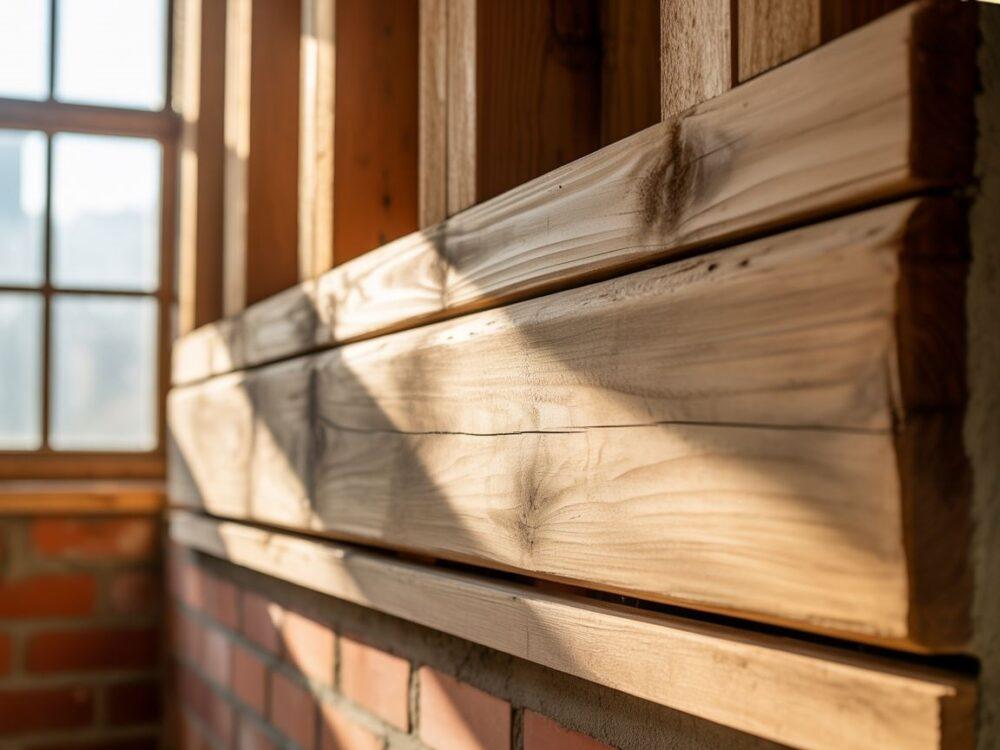 montaż murłaty na ścianie