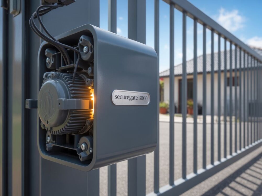 napęd bramy wjazdowej