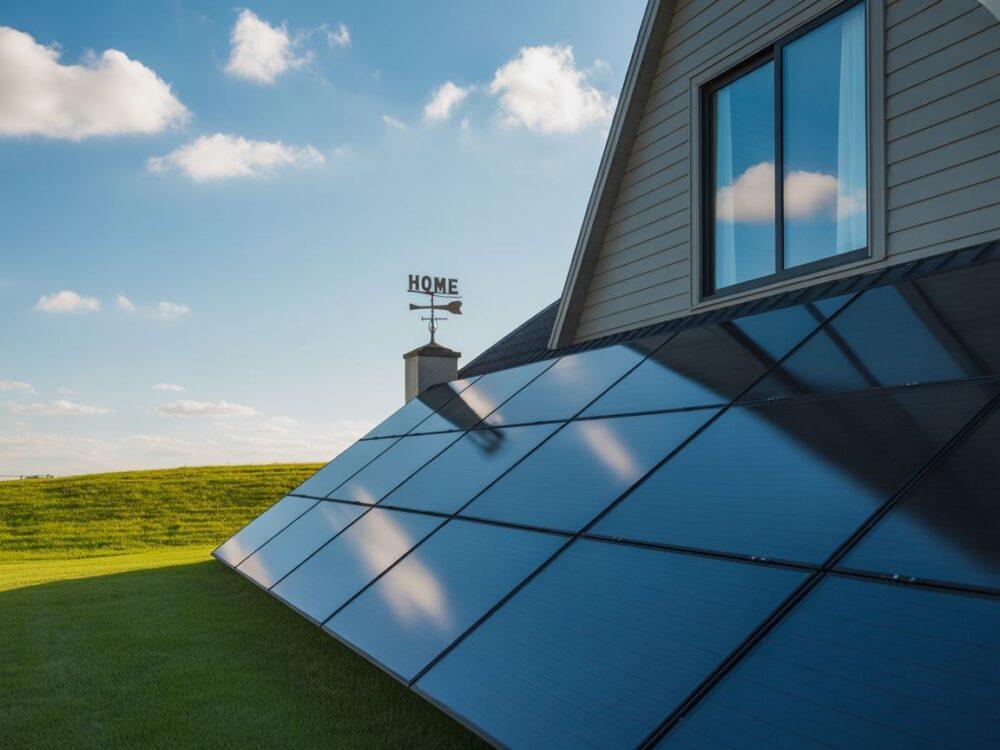 nowoczesny salon z panelami