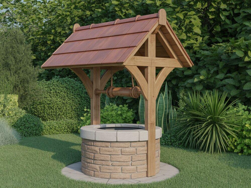 obudowa studni ogrodowej