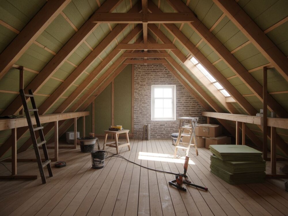 ocieplanie strychu wełną