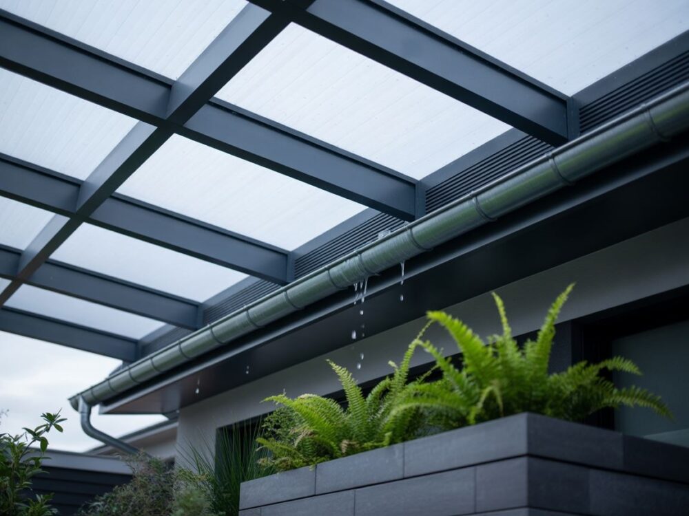 odprowadzanie wody z dachu