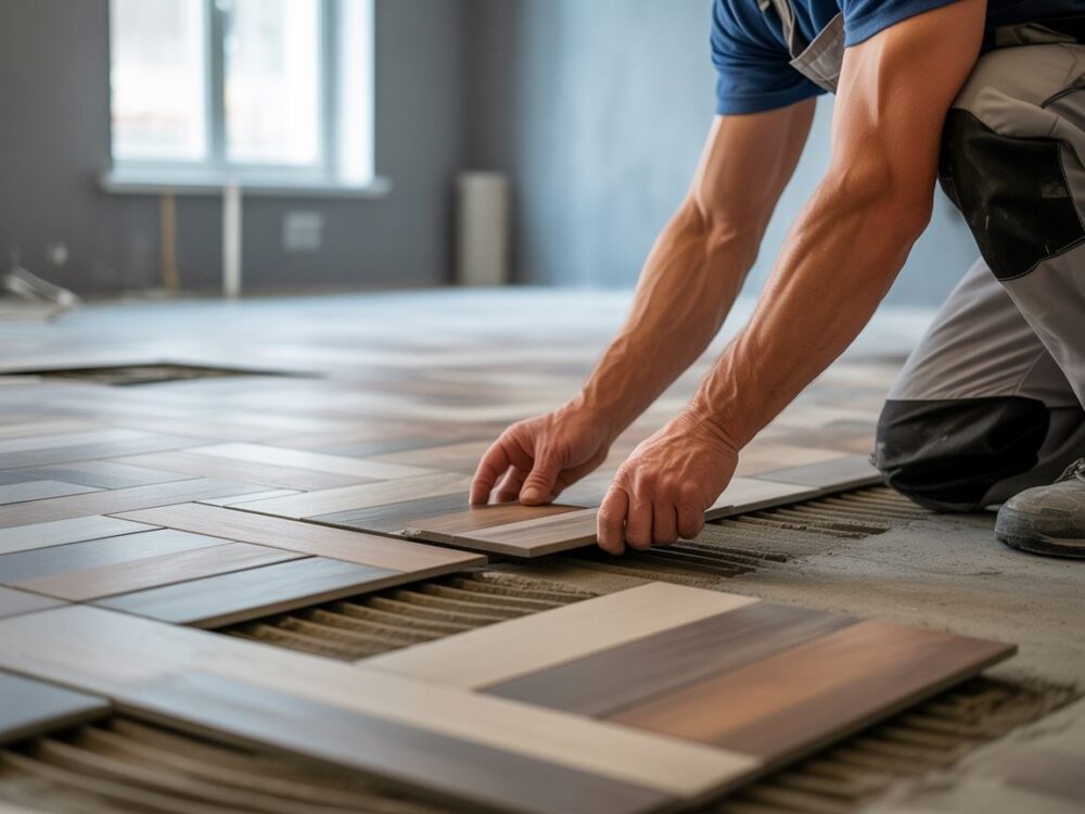 płytki gresowe drewno efekt