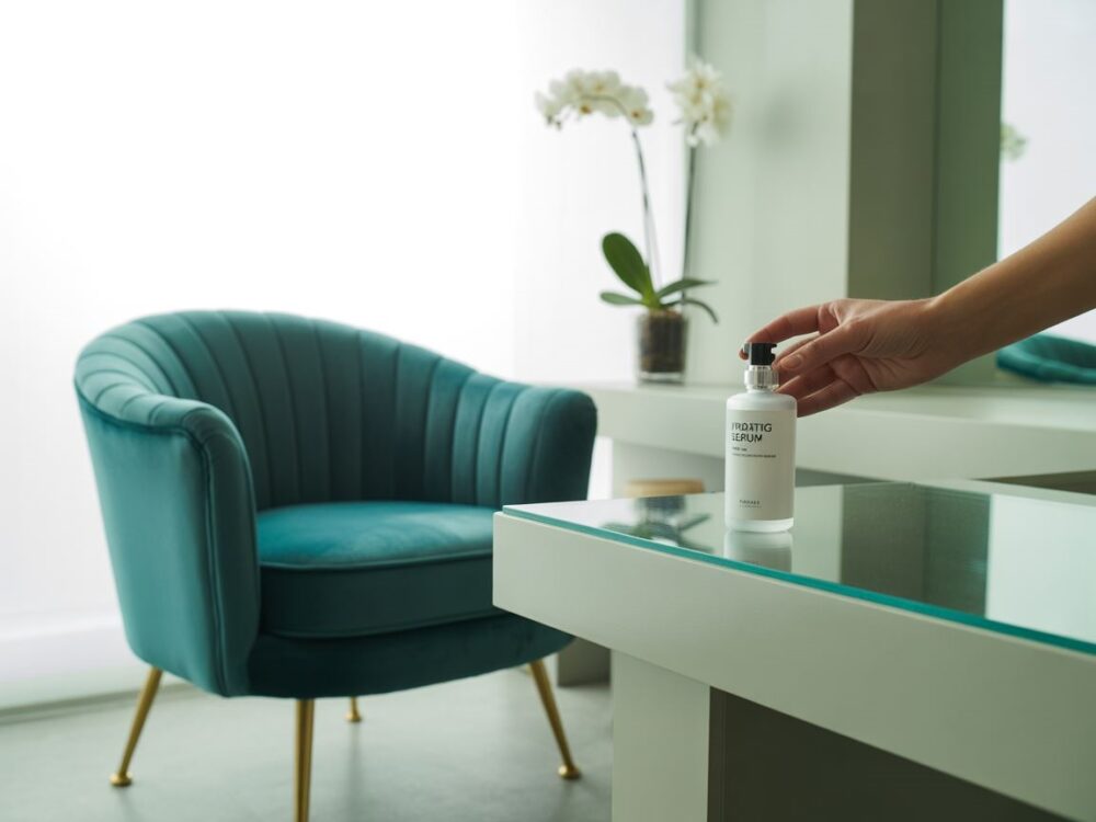 poczekalnia w stylu skandynawskim