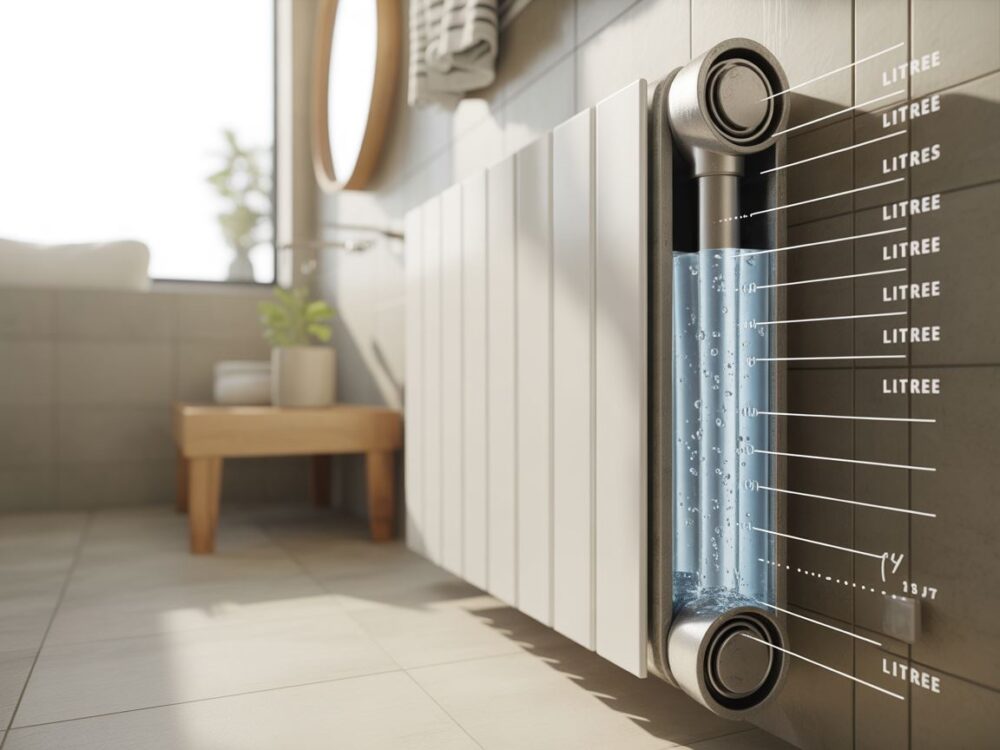 przekrój grzejnika panelowego