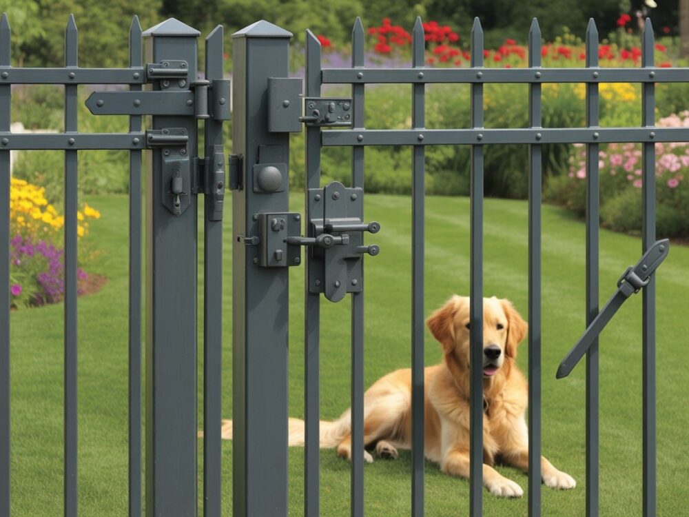 rolki antyskokowe na bramie