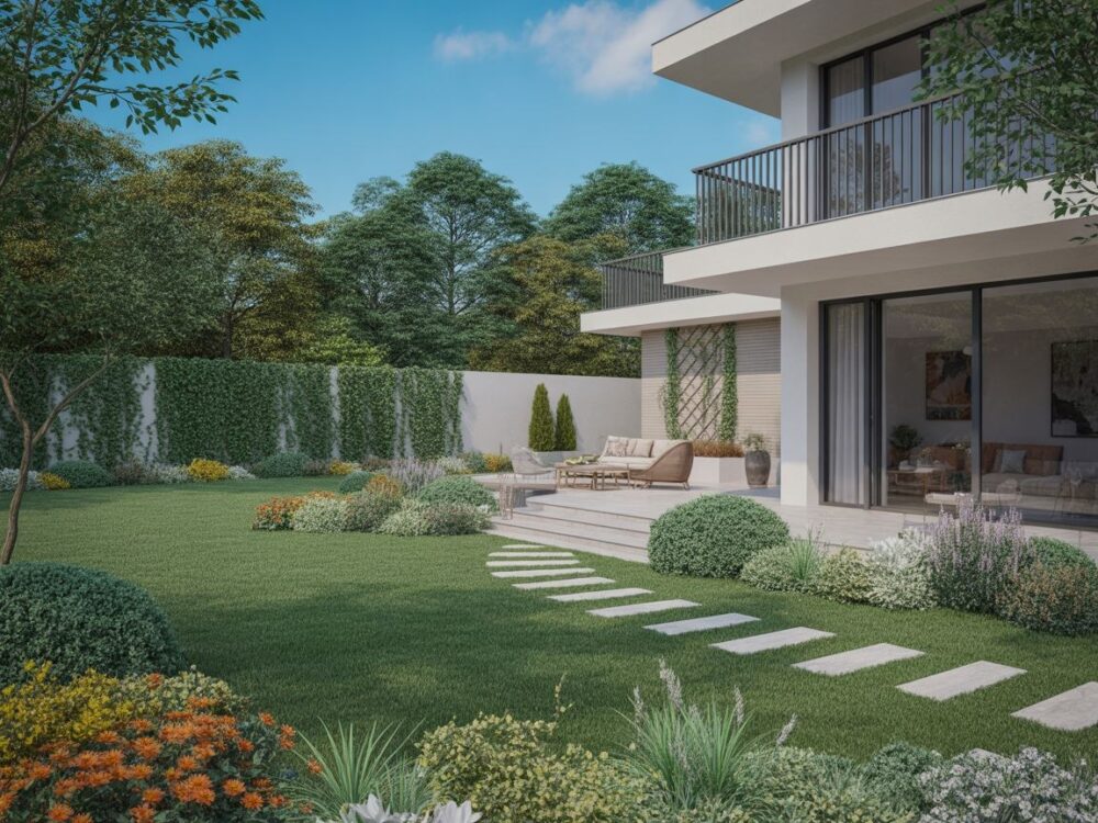 ścieżki w ogrodzie