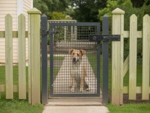 szczotka podbramowa zabezpieczenie