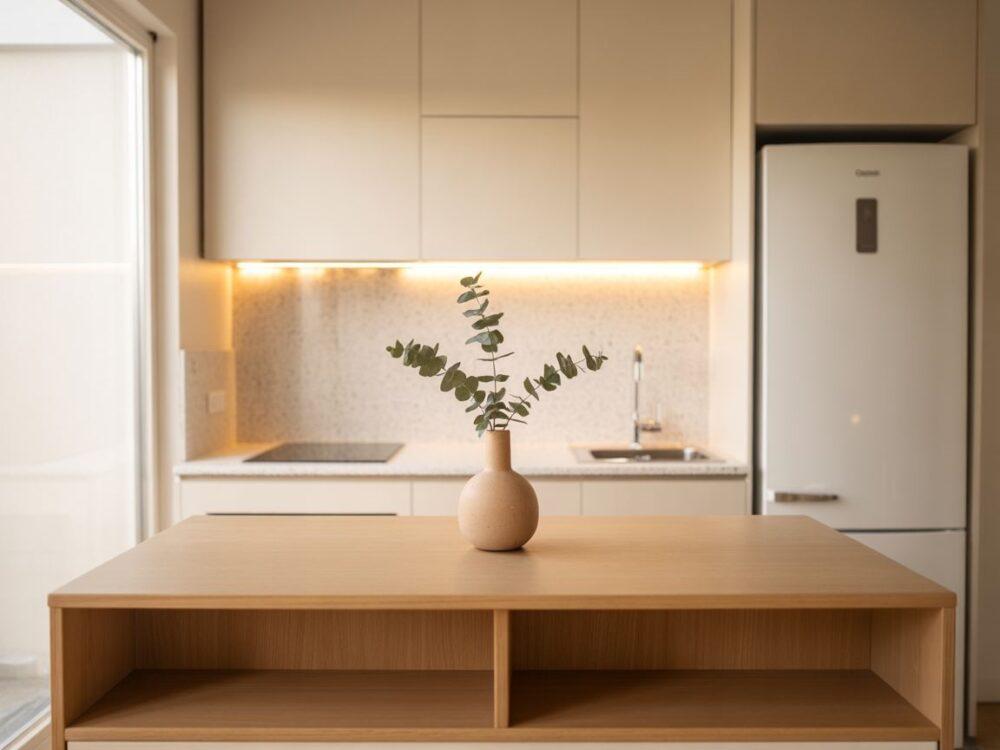 terrazzo backsplash