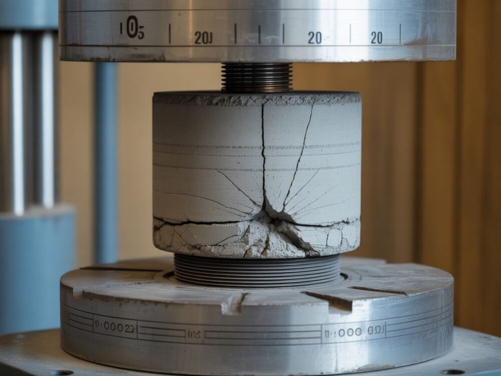 test ściskania betonu