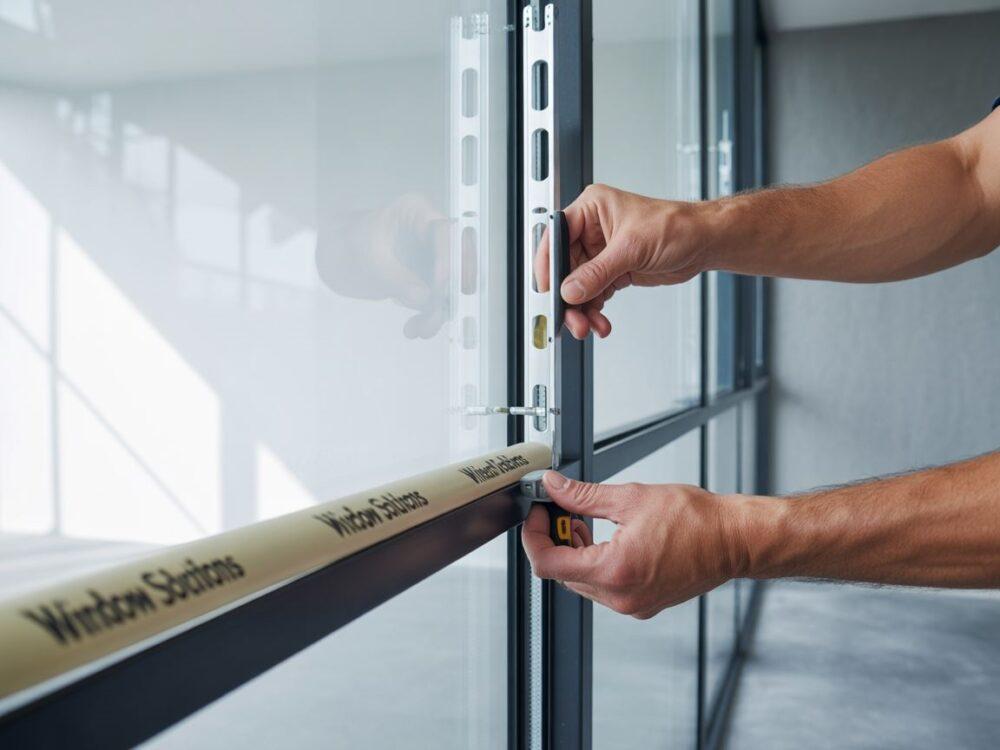 uchwyty bez wiercenia na ramie okna