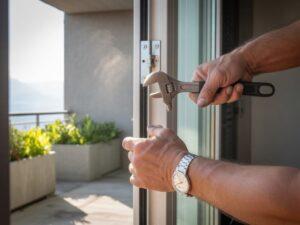 ustawianie szczelności skrzydła