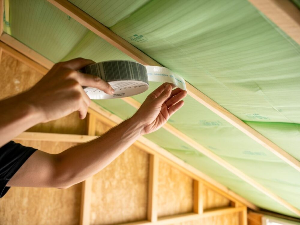 uszczelnianie dachu od środka