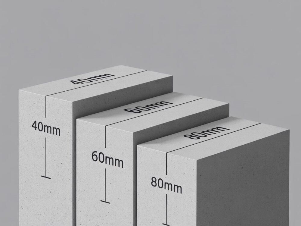 wysokość kostki brukowej