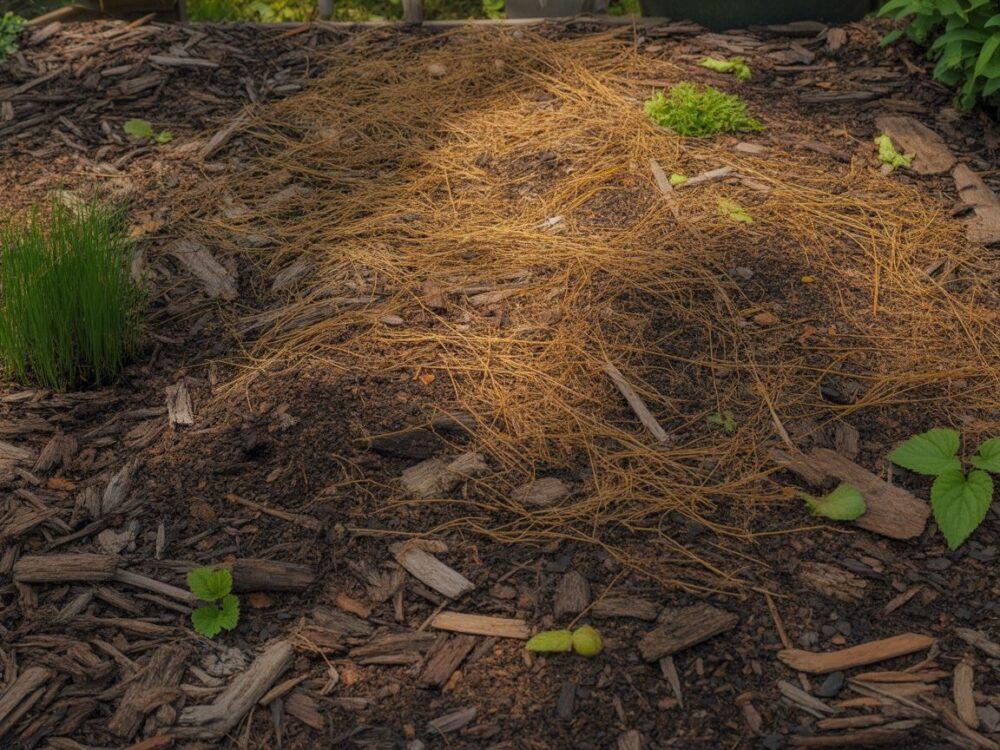 żwir ogrodowy na agrowłókninie